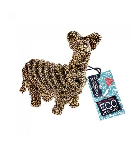 [201802-1] Green&Wilds Lionel the Llama Eco Dog Toy - BROWN