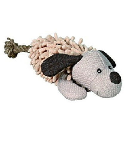 [200844-1] Trixie Plush Toy with Rope Dog Toy - BEIGE/30CM