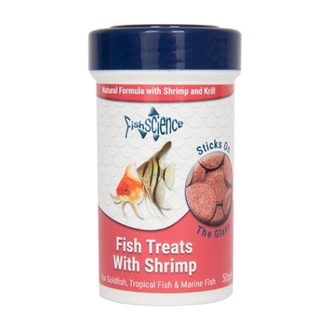 [101264-1] FishScience Fish Food with Shrimp - 50G