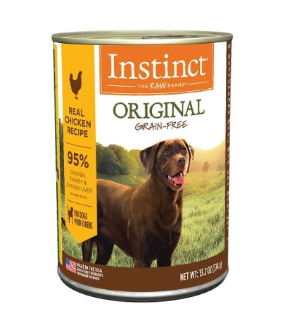 [102630-1] Instinct Original Real Chicken Recipe Wet Dog Food - 13.2oz