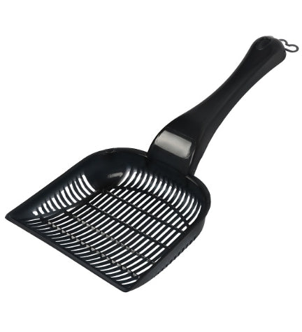 [205811-1] ebi Compact Cat Litter Scoop - BLACK/26X10CM