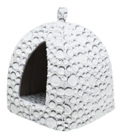 [205907-1] Trixie Mila Soft Plush Cave for Cats GREY 32X42X32CM