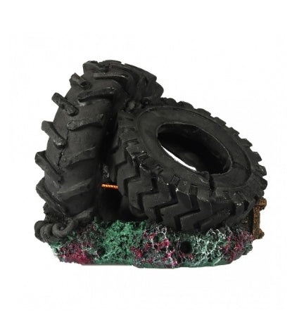 [400632-1] Aqua D'Ella Big Tires Ornament for Aquariums 11x9x9.5cm