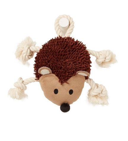 [205052-1] Danish Design FatFace Hedgehog Dog Toy - BROWN