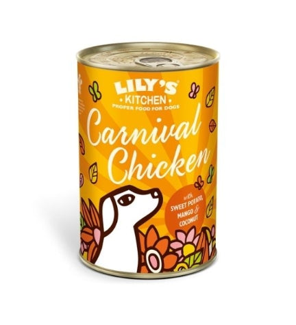 [102855-1] Lily's Kitchen Dog Carnival Chicken Wet Food - 400G