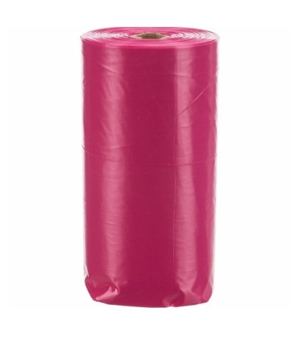 [203327-1] Trixie 4 Rolls of 10 Dog Poop Bags with Rose Scent - PINK/40PCS