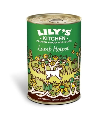 [102371-1] Lily's Kitchen Lamb Hotpot Wet Dog Food - 400G