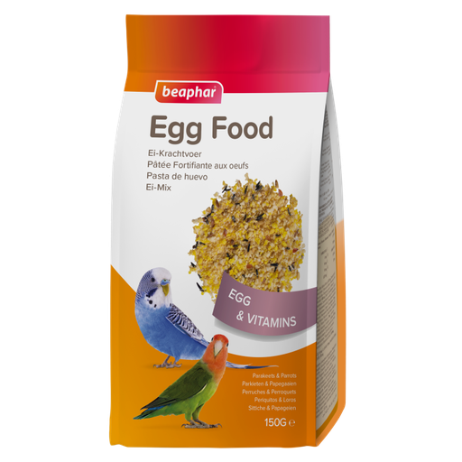 [BE1000135] Beaphar Egg Food for Parakeets and Parrots - 150 gm