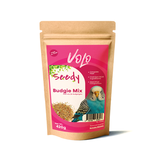 [VL-13282] Volo Seedy Budgie Mix With Vitamin-420g