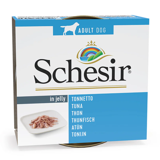 [C01064253] Schesir Dog Wet Food in Jelly Can-Tuna 150g 