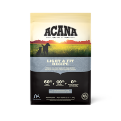 [106550-1] Acana Light and Fit Recipe Dry Dog Food 2kg