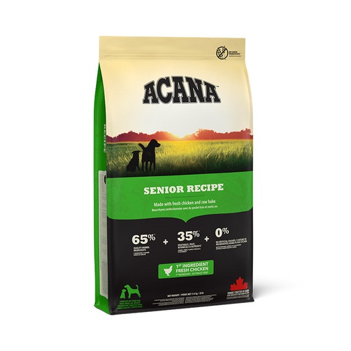 [106552-1] Acana Senior Recipe Dry Dog Food 2kg