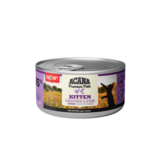 [106537-1] Acana Premium Chicken with Fish Pate Kitten Wet Food 85gm