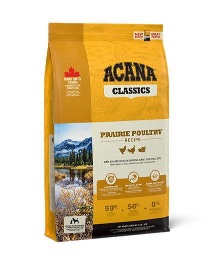 [100225-2] Acana Classic Prairie Poultry Recipe Dry Dog Food 2kg