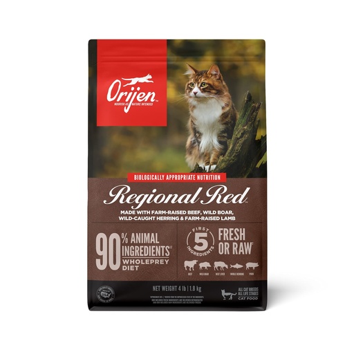 [106749-1] Orijen Regional Red Dry Cat Food - 340G