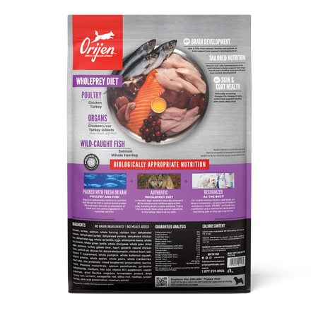 [100233-2] Orijen Large Breed Puppy Dry Food - 6KG