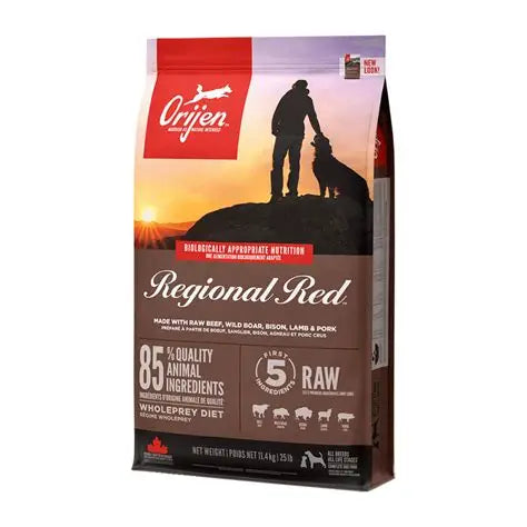 [106750-3] Orijen Regional Red Dry Dog Food - 11.4KG