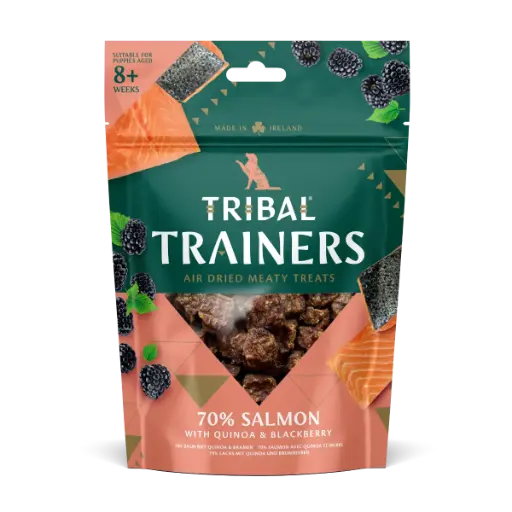 [TNIB-SALM-80g] Tribal Trainers Salmon Quinoa & Blackberry Dog Treats 80gm