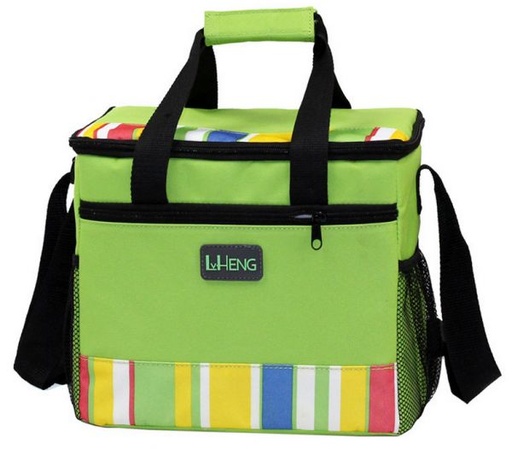 [INBW-GRN] Thick Portable Waterproof Insulation Picnic Bag Fresh Keeping Bag