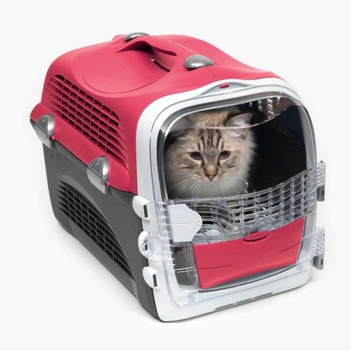 [HA41370] Hagen Cabrio Cat Carrier System Cherry Red