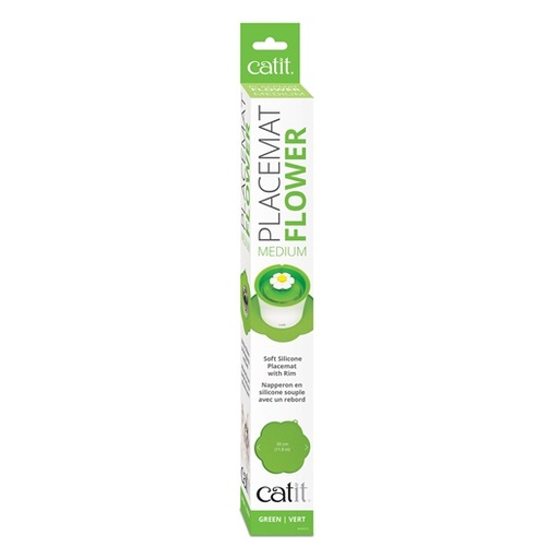 [HA44010] Hagen Cat It Flower Placemat Green Medium