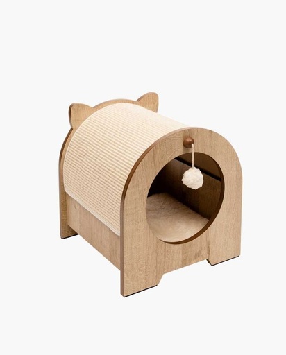 [HA52101] Hagen Premium Cat Furniture Minou Poplar