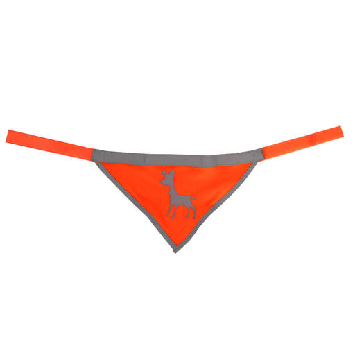 [ALAPLESSMBANO] Alcott Visibility Dog Bandana Neon Orange Small