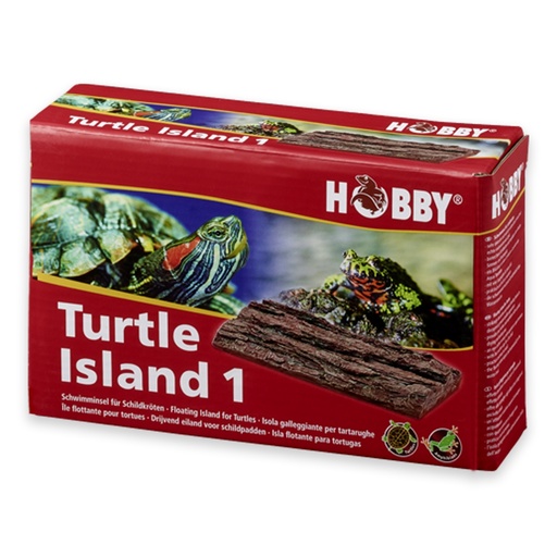 [HO35025] Hobby Terrarium Decoration Turtle Island 1 Small