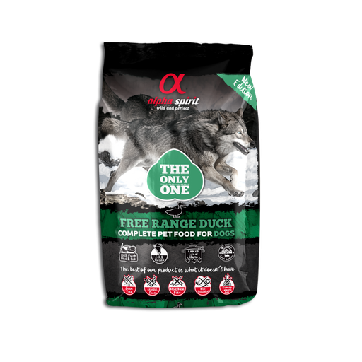 [AH4204503] Alpha Spirit The Only One Adult Dog Food Duck 3 kg