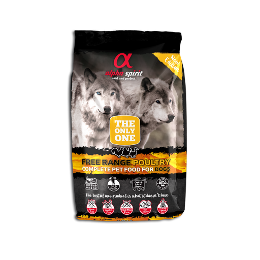 [AH4206503] Alpha Spirit The Only One Adult Dog Food Poultry 3 kg