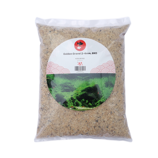 [MJKLB0100] SV Aquarium Deco Golden Gravel, 2-4 mm, 8 kg