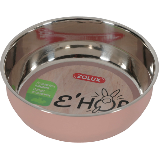 [ZL205148] Zolux Ehop Inox Bowl Pink, 400 ml