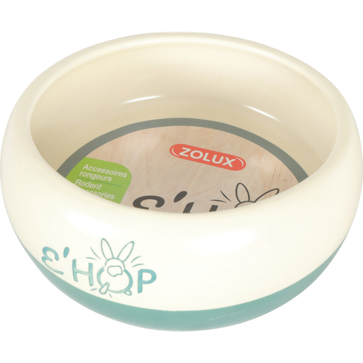 [ZL205162] Zolux Ehop Ceramic Bowl Green, 300 ml