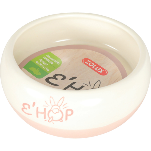 [ZL205163] Zolux Ehop Ceramic Bowl Pink, 300 ml