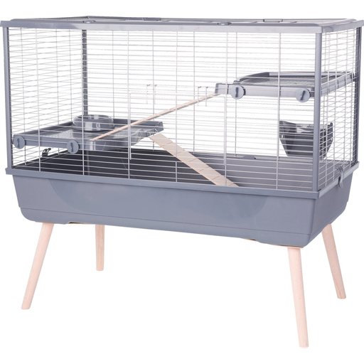 [ZL205660GRI] Zolux Neolife 100 Rabbit Cage Grey
