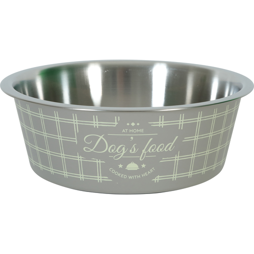 [ZL475553TAU] Zolux Non-Slip Food Dog Bowl Taupe 1700 ml