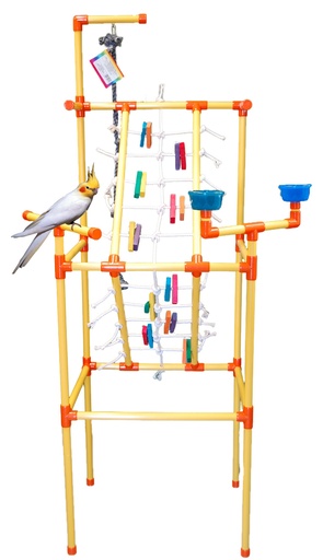 [ZMT3005] Zoo-Max Parrot Playgym 21x18x61 inch