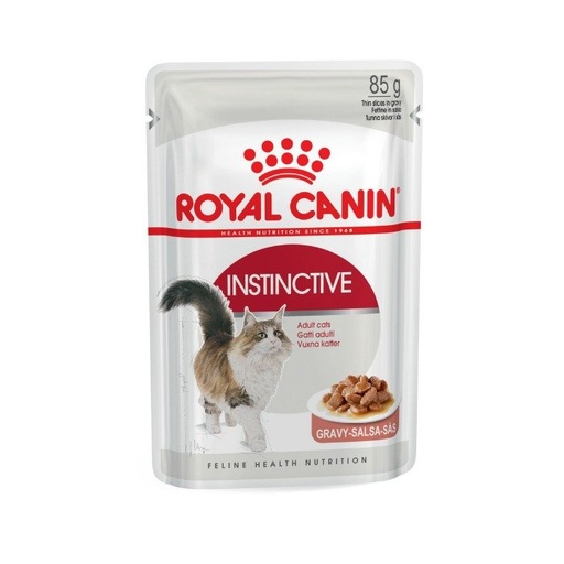 [RO226850-1of12] Royal Canin FHN Feline Health Nutrition Instinctive Adult Gravy Cat Wetfood 85gm