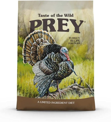 [125] Taste of The Wild Prey Turkey Formula for Dog With Limited Ingredients 11.4kg