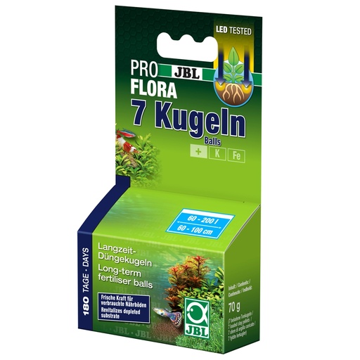 [JB2011000] JBL The 7 Balls Root Fertilizer Balls for Aquarium Plant D20mm 70gm