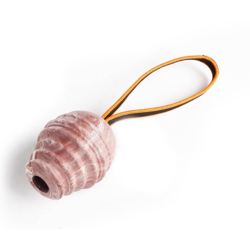 [JLDUOPLAY-CA-OR] Julius-K9 Duoplay Ball With Orange String Dog Toys