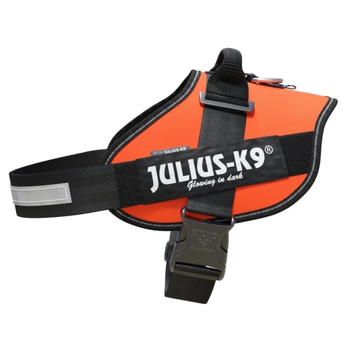 [JL16IDC-FOR-3] Julius-K9 IDC High Visibility Powerharness UV Orange Size 3