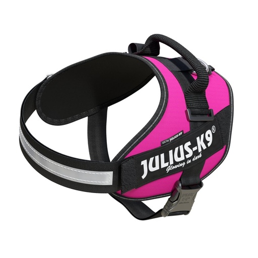 [JL16IDC-DPN-2] Julius-K9 ICD Powerharness Dark Pink Size 2