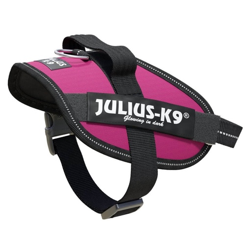 [JL16IDC-DPN-MM] Julius-K9 Idc-Powerharness - Dark Pink - Size Mini-Mini