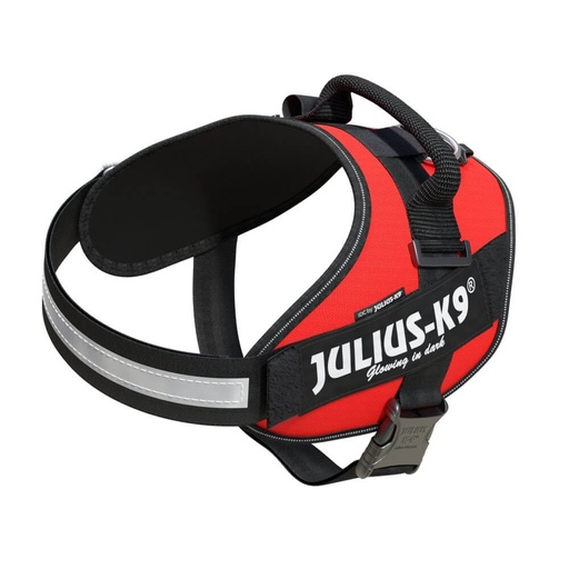 [JL16IDC-R-2] Julius-K9 Idc-Powerharness - Red - Size 2