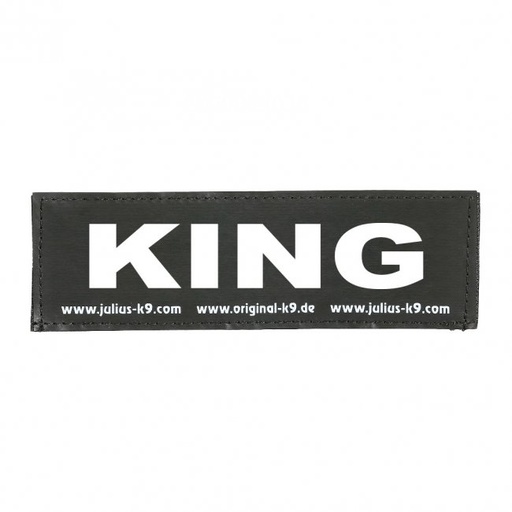 [JL162LR-K-36708] Julius-K9 King Patch Small