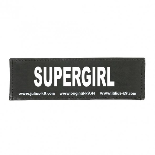 [JL162LR-G-34346] Julius-K9 Supergirl Patch Large