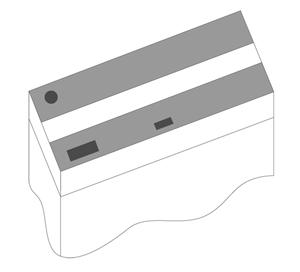 [JU93923] Juwel Flap Set for Lido 200 II