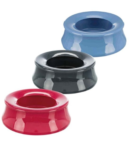 [204697-2] Trixie Swobby No Spill Plastic Dog Bowl - RED/24CM