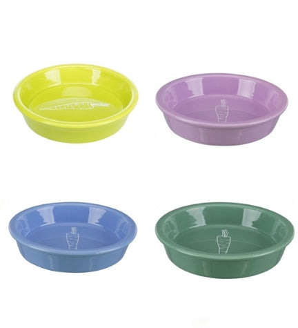 [204870-2] Trixie Ceramic Bowl for Rabbit - GREEN/14CM